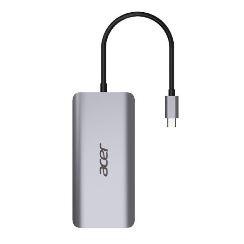 Acer 12-In-1 Type-C Adapter - Docking station - USB-C - 2 x HDMI, DP - GigE - per Chromebook 51X; Extensa 15; Nitro 5; Predator Triton 300; TravelMate Spin B3
